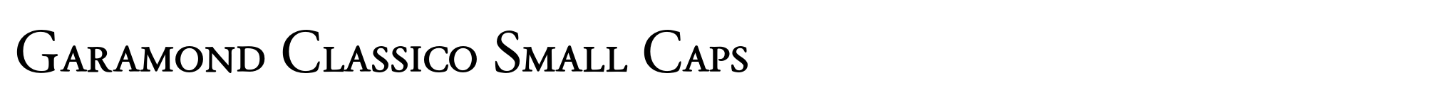 Garamond Classico Small Caps image